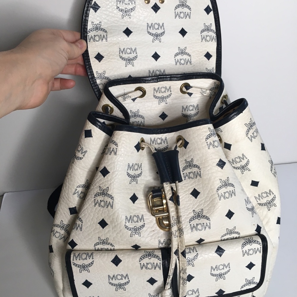 MCM Vintage Backpack Rare! - Picture 8 of 10